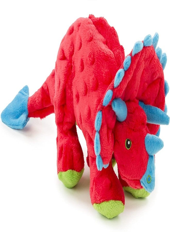 Nutra Pet Dinos Frills Dog Toy | Durable Plush Squeaky Toy with Chew Guard Technology™ | Tough, Soft & Interactive Play Toy for All Dog Breeds - Image 1
